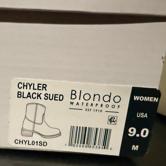 Blondo waterproof Black Ankle Booties - Picture 7 of 7